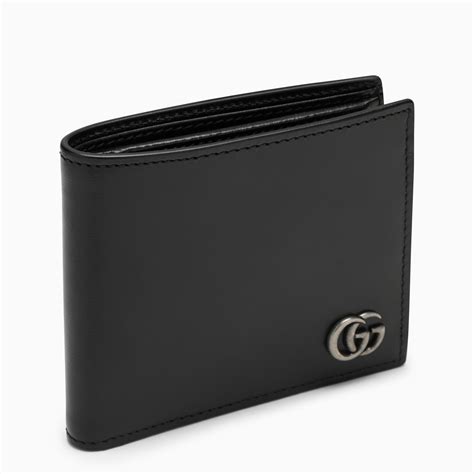 Portafoglio gucci uomo Wallet Monogram Marrone pelle tela 11x9 